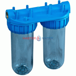 Колба сдвоенная прозрачная Kristal Filter Slim D 10 1”