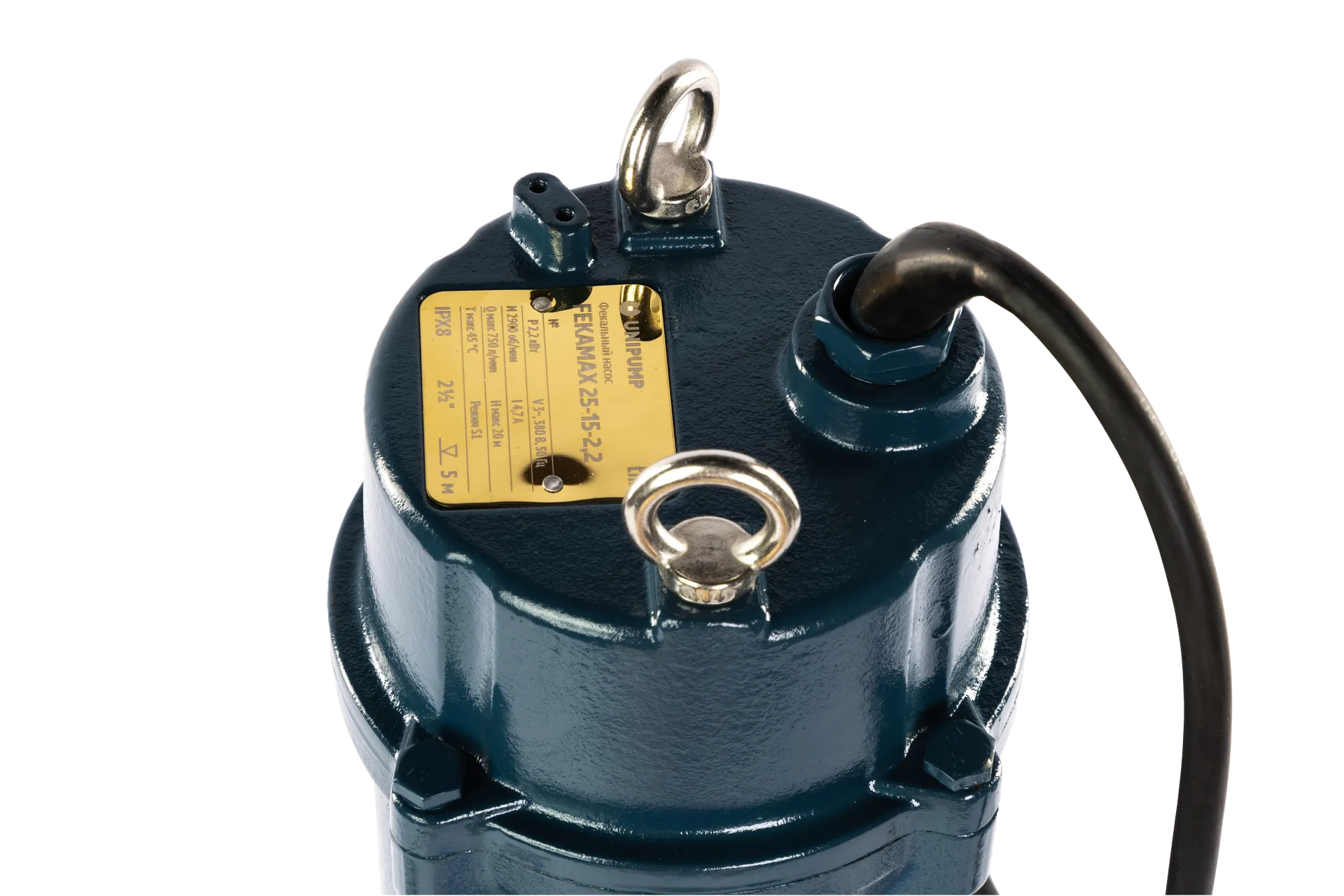 Насос фекальный UNIPUMP FEKAMAX 25-15-2,2 — изображение 5