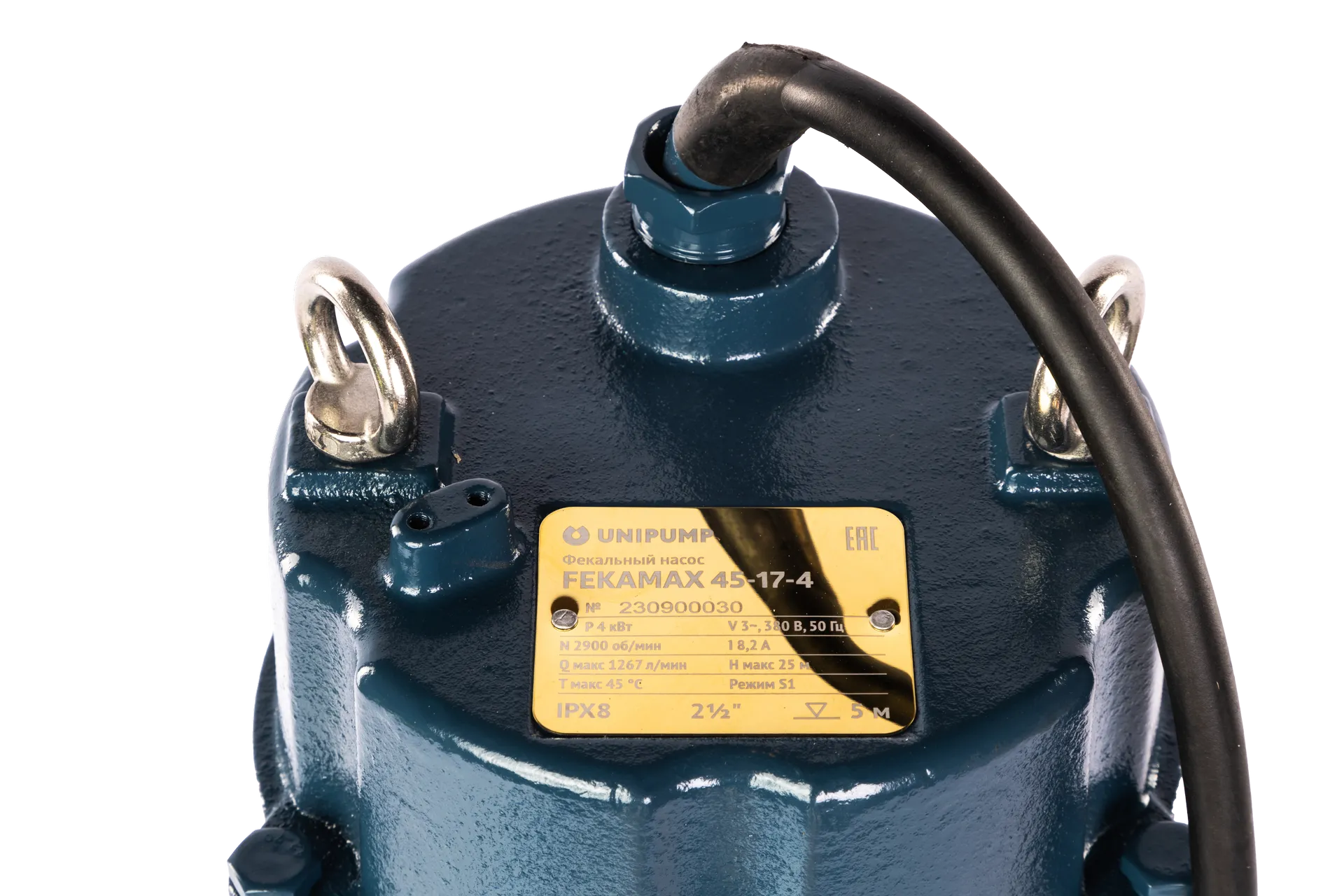 Насос фекальный UNIPUMP FEKAMAX 45-17-4 — изображение 5