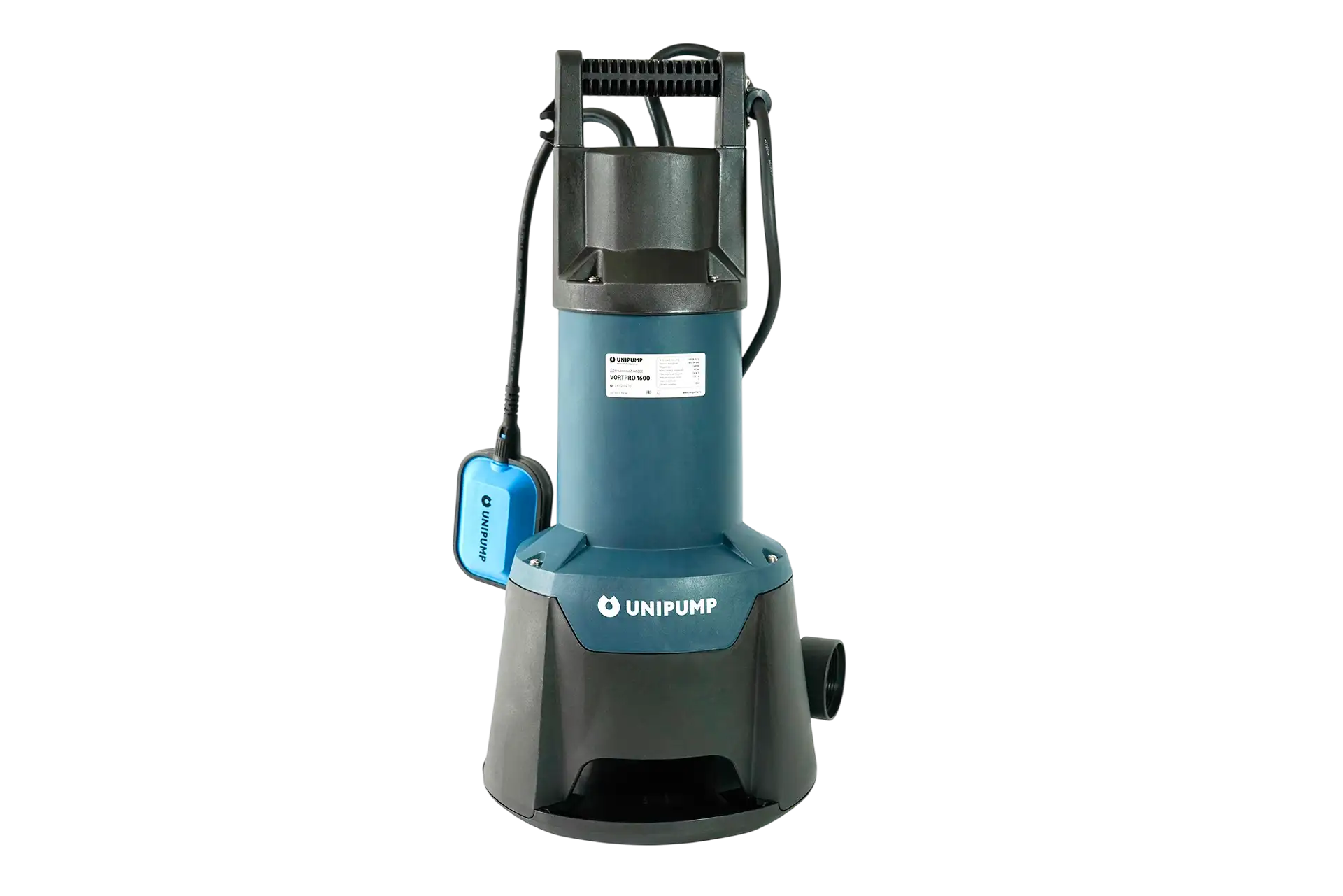 Дренажный насос UNIPUMP VORTPRO 1600