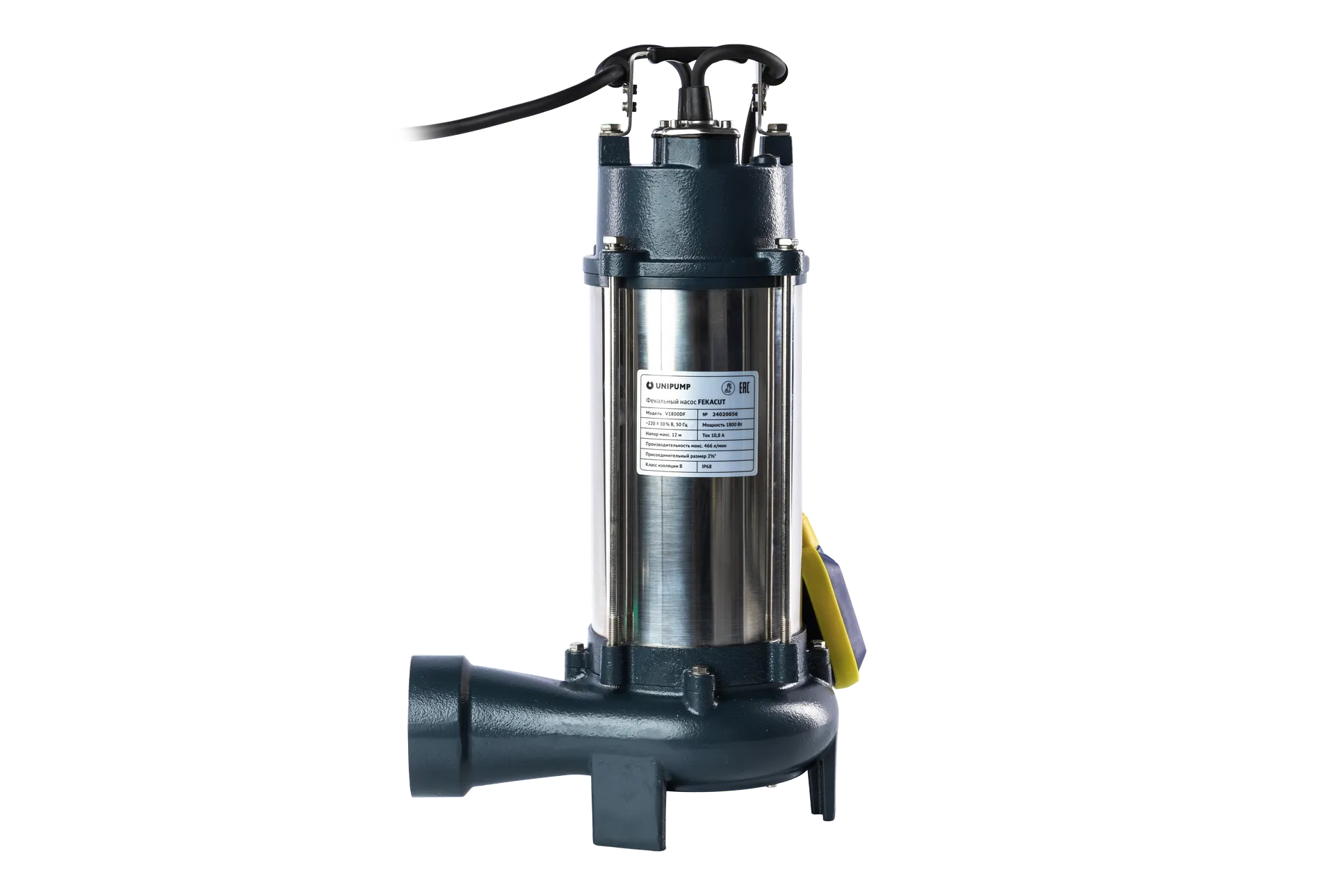 Насос фекальный UNIPUMP FEKACUT V1800DF — изображение 2