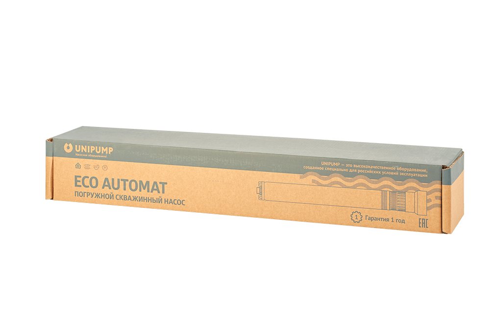 Насос погружной скважинный ECO AUTOMAT с автоматикой — изображение 2
