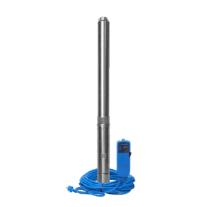 Насос скважинный с плавным пуском Aquario ASP1E-75-75(P) (встр.конд., каб.50м)