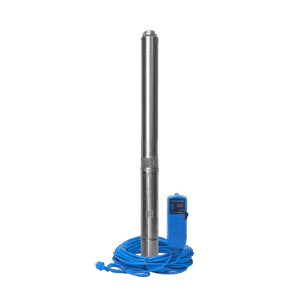 Насос скважинный с плавным пуском Aquario ASP1E-55-75(P) (встр.конд., каб.35м)